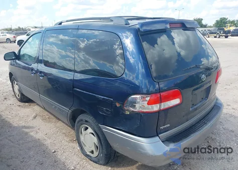 2001 Toyota Sienna Xle from USA, damaged, VIN 4T3ZF13C41U404367